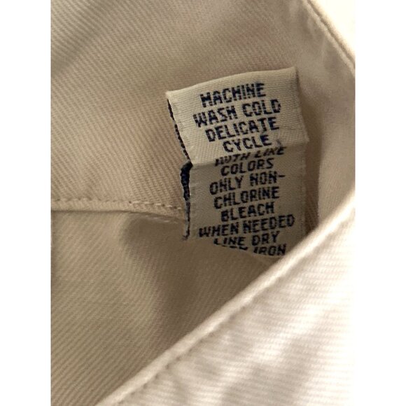 Lord & Taylor Beige Full-Zip Jacket Size 6 High Neck Casual & Comfortable - Picture 5 of 7